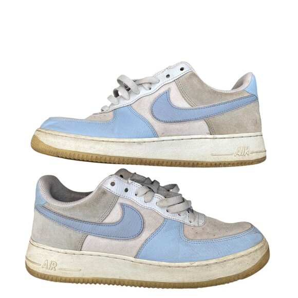 2019 Nike Air Force 1 Low 07 Light Armory Blue Size 10 ao2425-400 - Picture 3 of 13